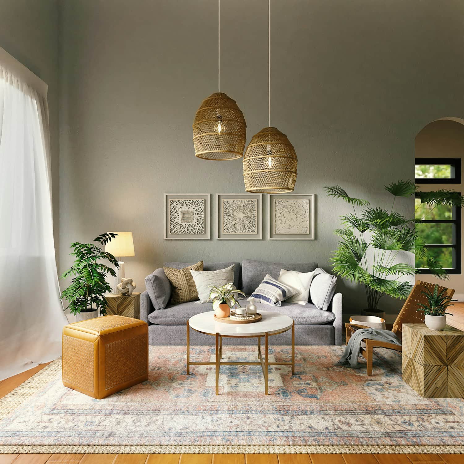 Arc Floor Lamp
