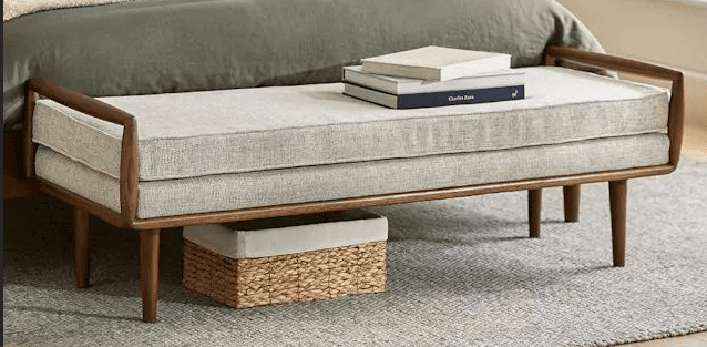 Wood-Frame Daybed Bench