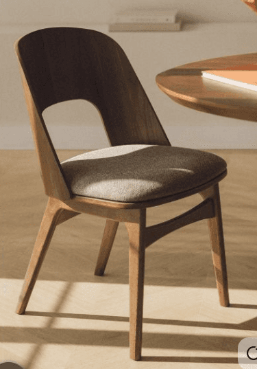 Dark Wood Dining Chair