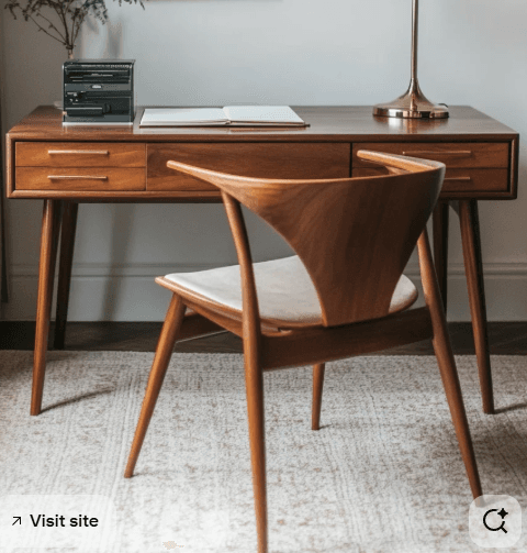 Walnut Desk Chair