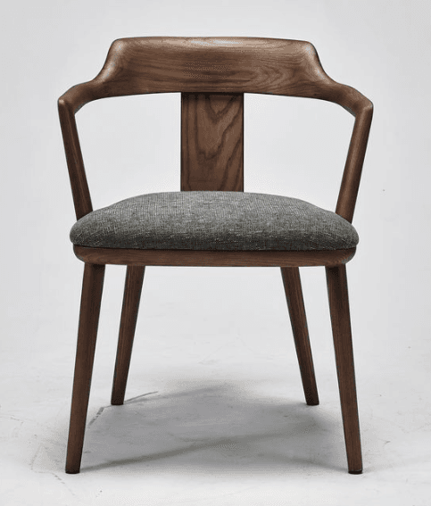 Wishbone-Style Wooden Chair