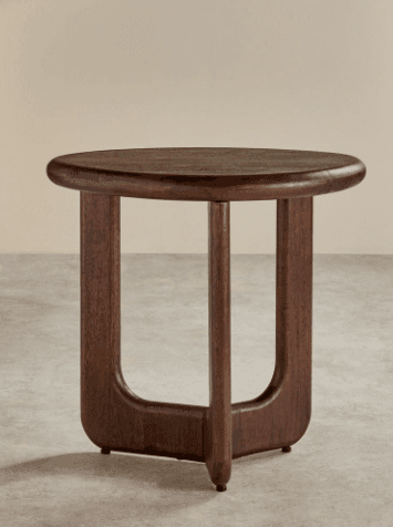 Round U-Base Side Table