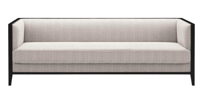 Minimal Box-Arm Sofa