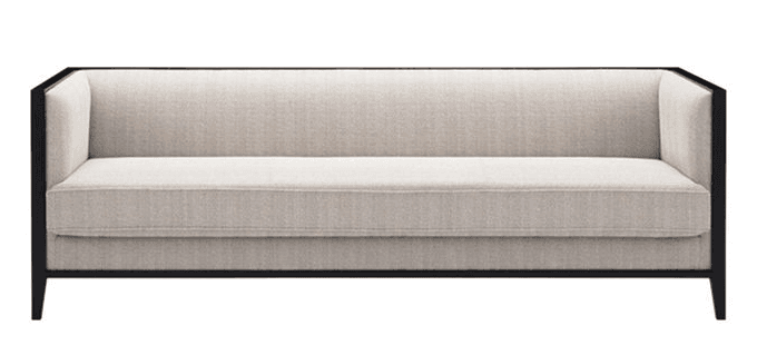 Minimal Box-Arm Sofa
