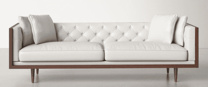 Tufted Chesterfield-Inspired Sofa