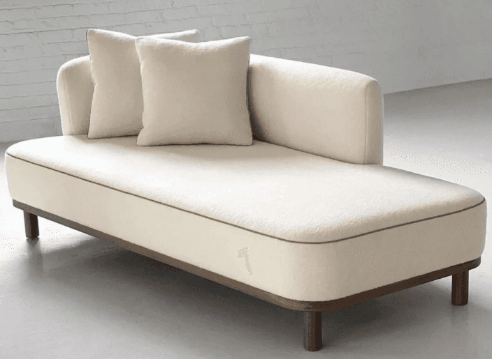 Cream Chaise/Daybed