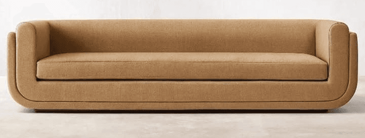 Rounded Barrel Sofa