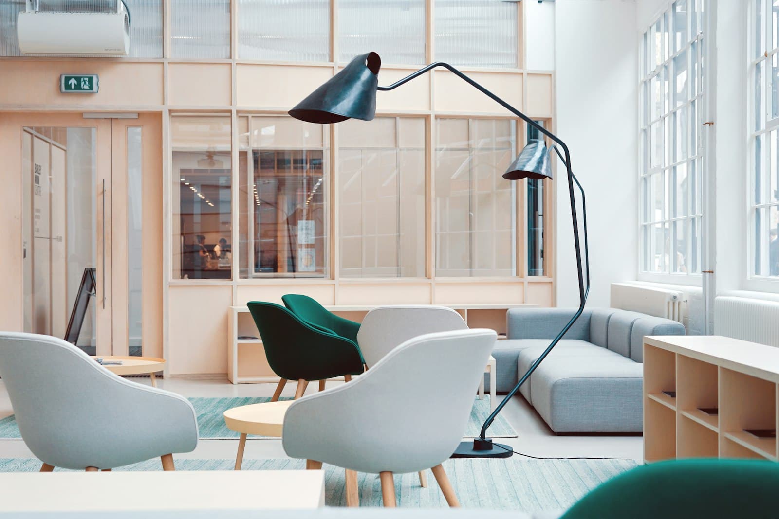 Model Apartment Lobby — Residential developer fit-out in Bangalore.